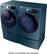Alt View 14. Samsung - 7.5 Cu. Ft. 12-Cycle High-Efficiency Electric Dryer with Steam - Azure.