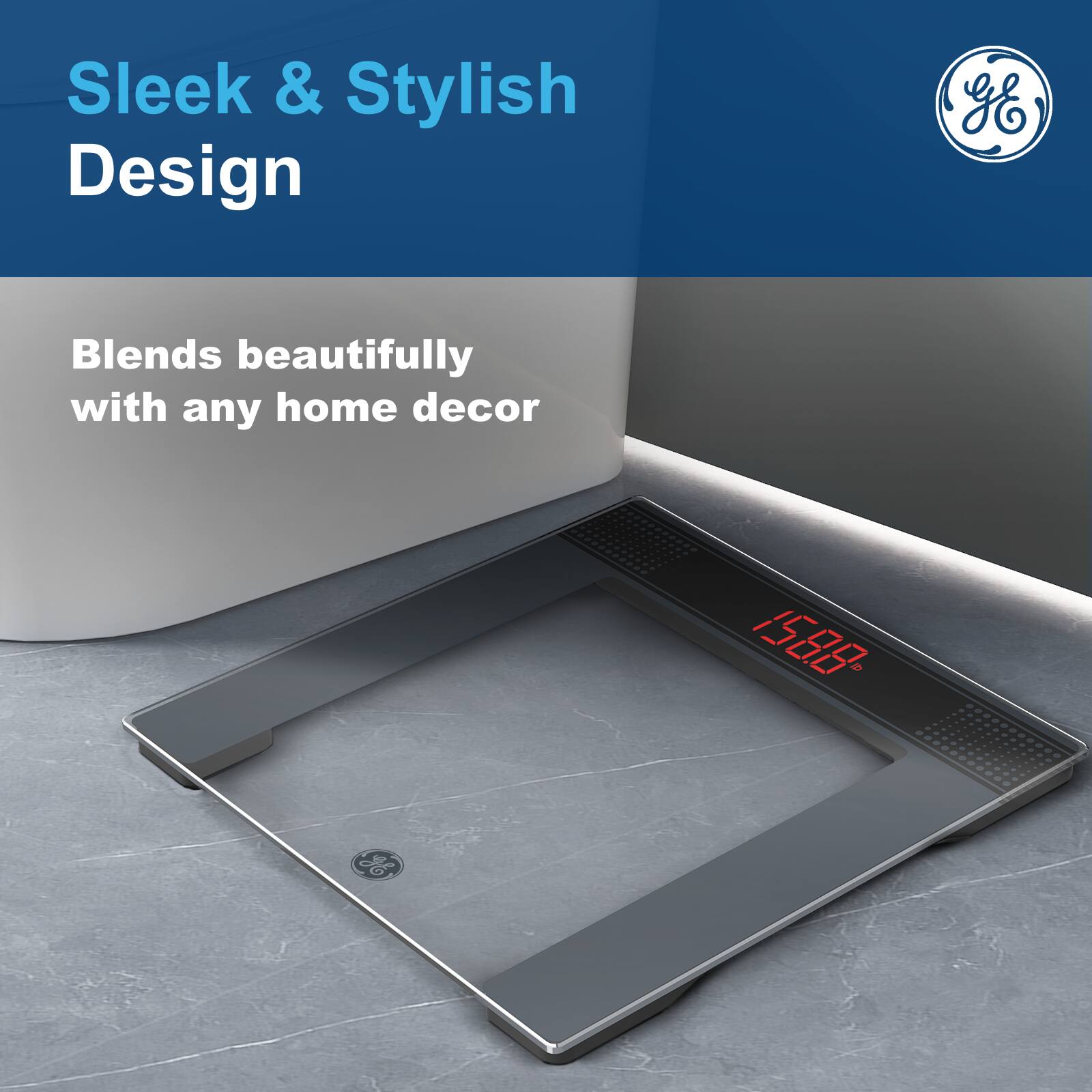 Sleek & Stylish Design  
Blends beautifully with any home decor