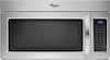 Whirlpool - 1.7 Cu. Ft. Over-the-Range Microwave - Black/Stainless-Steel-Front_Standard