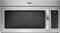 Whirlpool - 1.7 Cu. Ft. Over-the-Range Microwave - Black/Stainless-Steel-Front_Standard