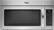 Front. Whirlpool - 1.7 Cu. Ft. Over-the-Range Microwave - Black/Stainless-Steel.
