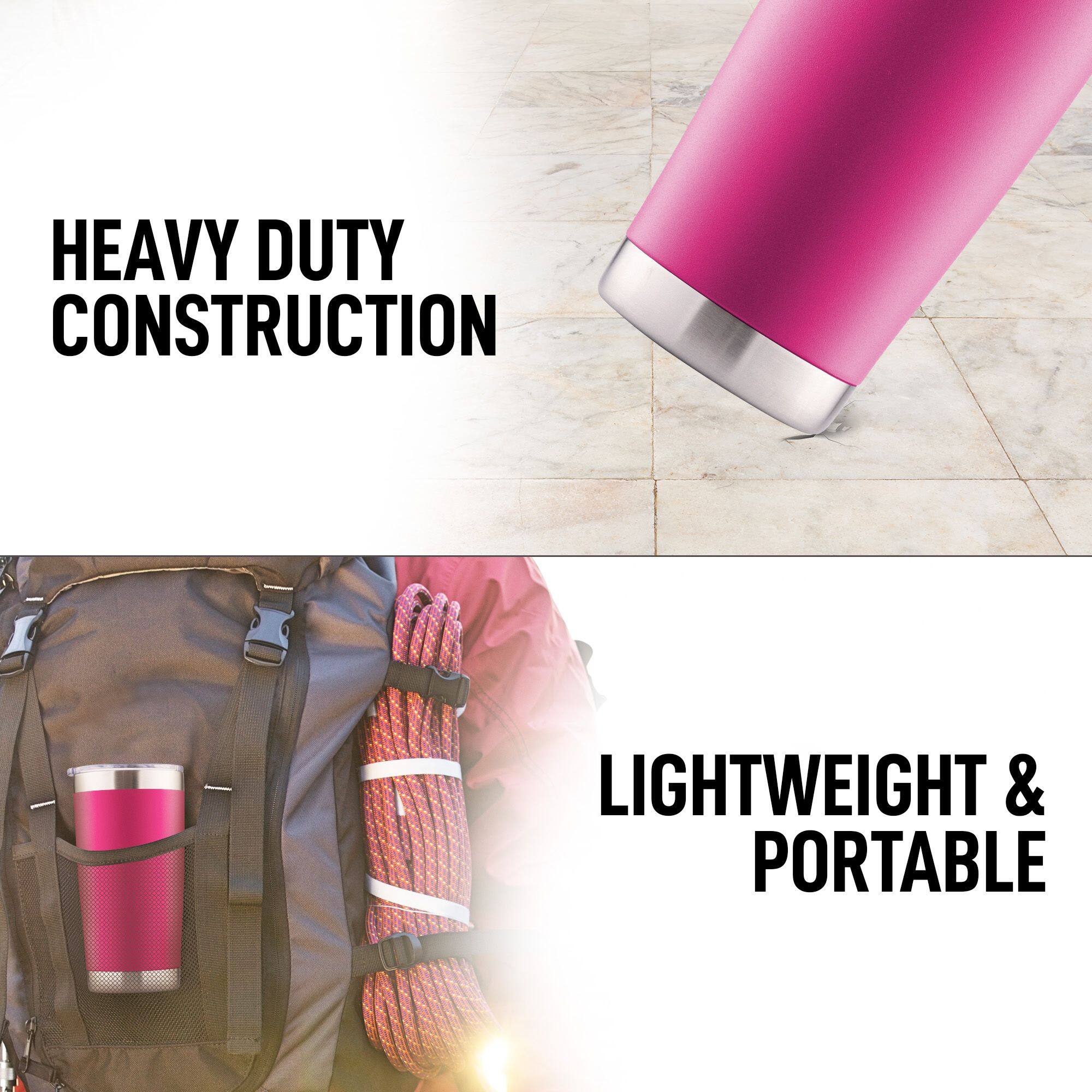 HEAVY DUTY CONSTRUCTION

LIGHTWEIGHT & PORTABLE