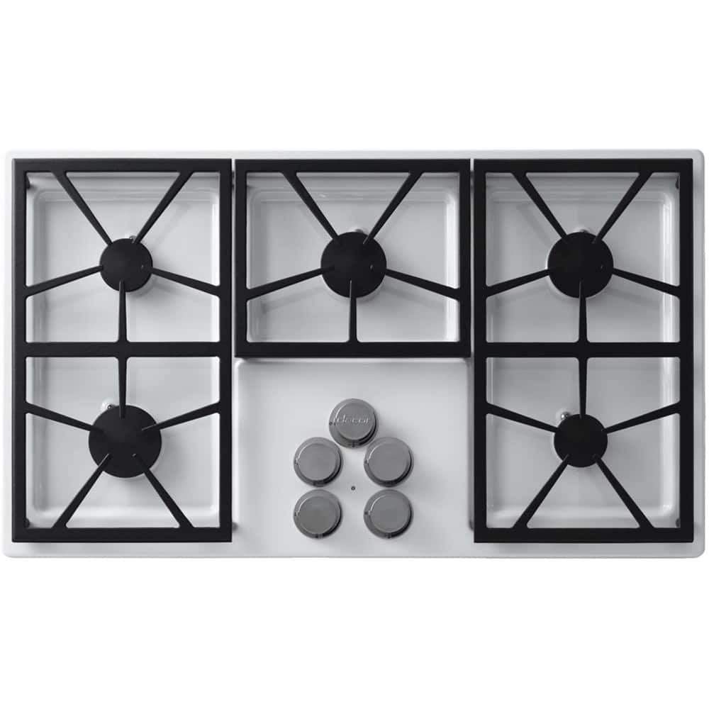 Best Buy Dacor Distinctive 36" Gas Cooktop White DTCT365GW/NG/H