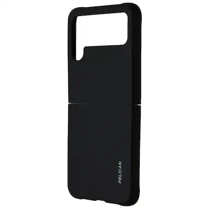 Front. Pelican - Pelican Ranger Series Case for Samsung Galaxy Z Flip3 5G - Black - Black.