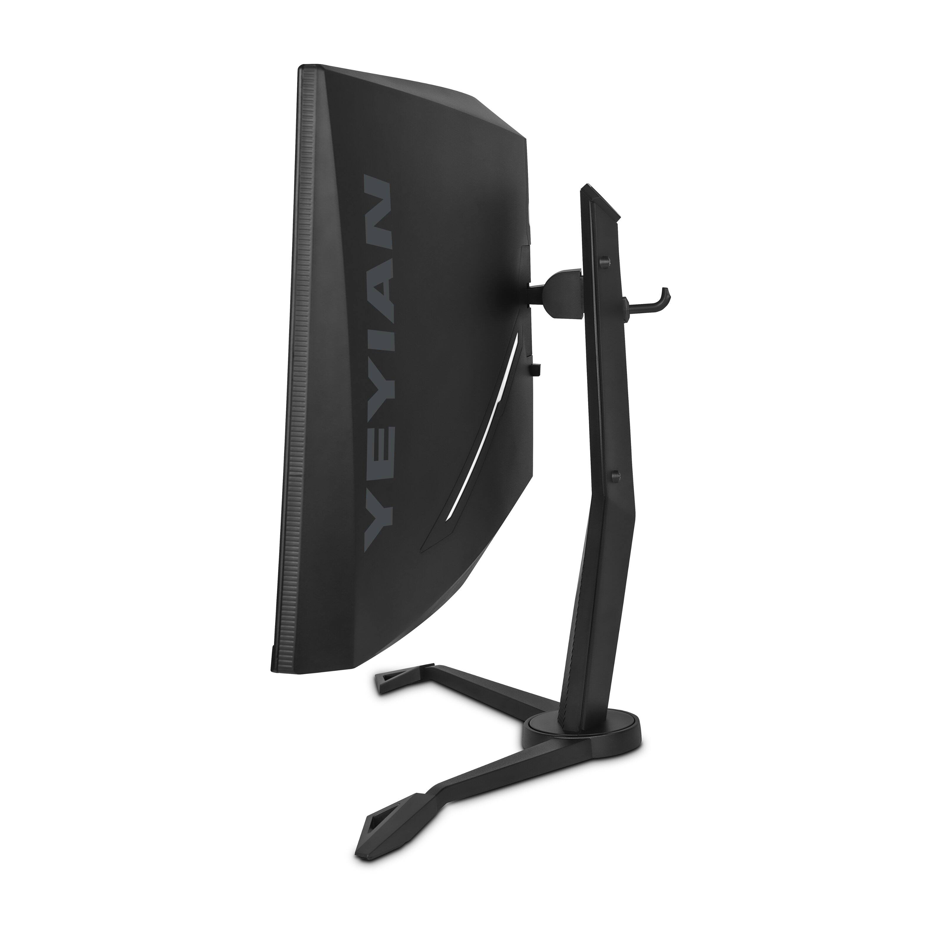 Left. YEYIAN - Yeyian 34" Ultra Wide 2K Curved Gaming Monitor Sigurd 4000 - Model: US-YMC-VA34-01 - Black.