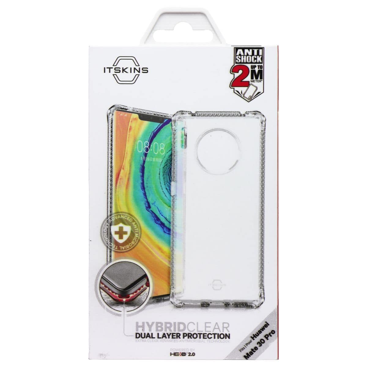 Itskins - HybridClear Series Dual Layer Case for Huawei Mate 30 Pro - Transparent - Clear price history on PriceWatchPro