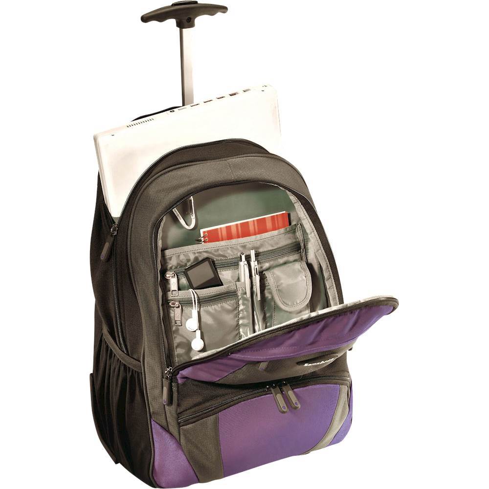 Sold at Auction: Jansport Backpack,Rolling Samsonite Bag,Miztique