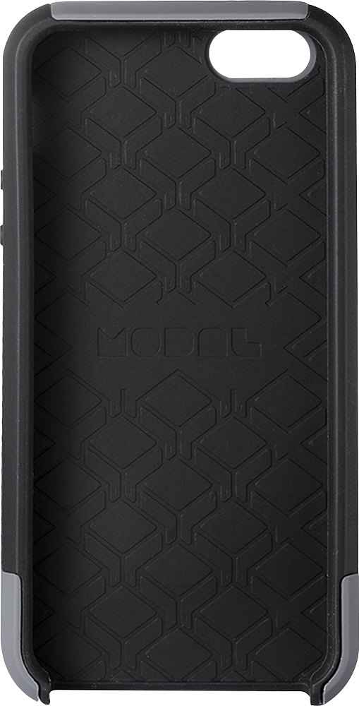 Best Buy: Modal™ Soft Shell Case for Apple® iPhone® SE Black/Gray MD ...