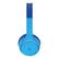 Alt View 12. Belkin - SoundForm™ Mini Volume-Limited Wireless On-Ear Headphones for Kids - Blue.