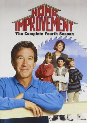 Front. Home Improvement: The Complete Fourth Season - DVD.