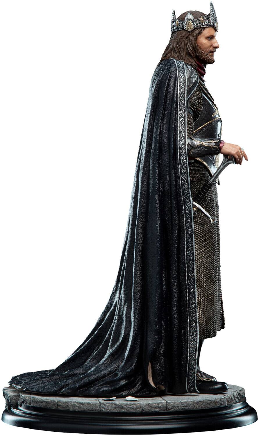 Alt View 2. Weta Workshop - WETA Workshop Polystone - The Lord of the Rings Trilogy - Classic Series - King Aragorn Statue   - Collectibles - Multicolor.