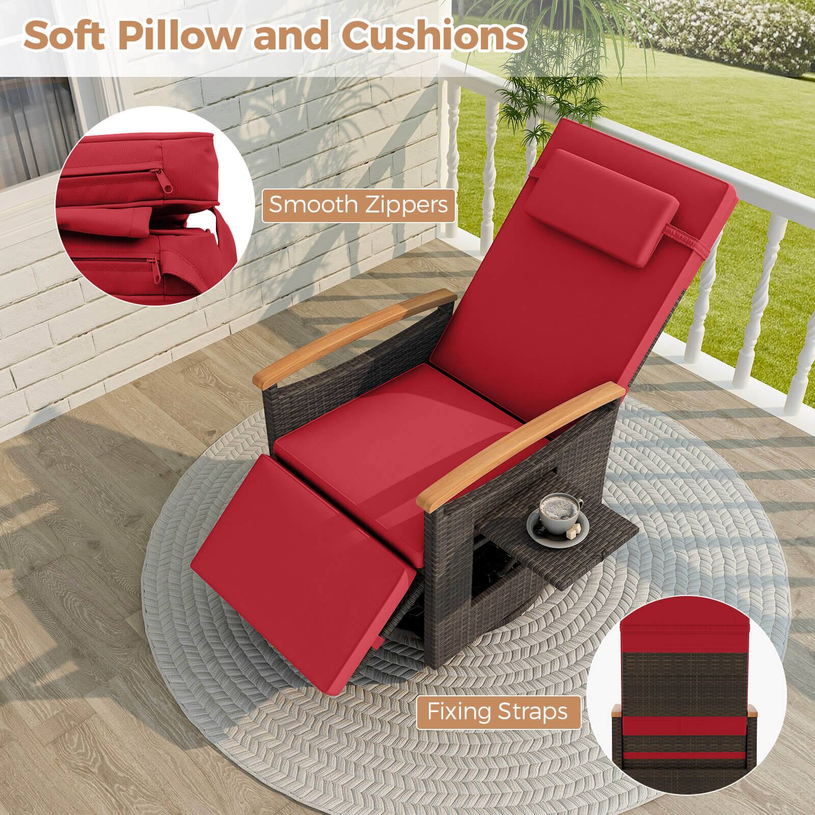 Soft Pillow and Cushions  
Smooth Zippers  
Fixing Straps