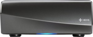 Denon - HEOS AMP HS2SR 200W 2.1-Ch. Wireless Class D Amplifier - Black and Gunmetal - Front_Zoom