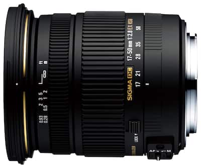 Sigma 17 50mm f/2.8 EX DC HSM Zoom Lens for Select Canon DSLR Sigma 17 50mm f/2.8 EX DC HSM Zoom Lens for Select Canon DSLR