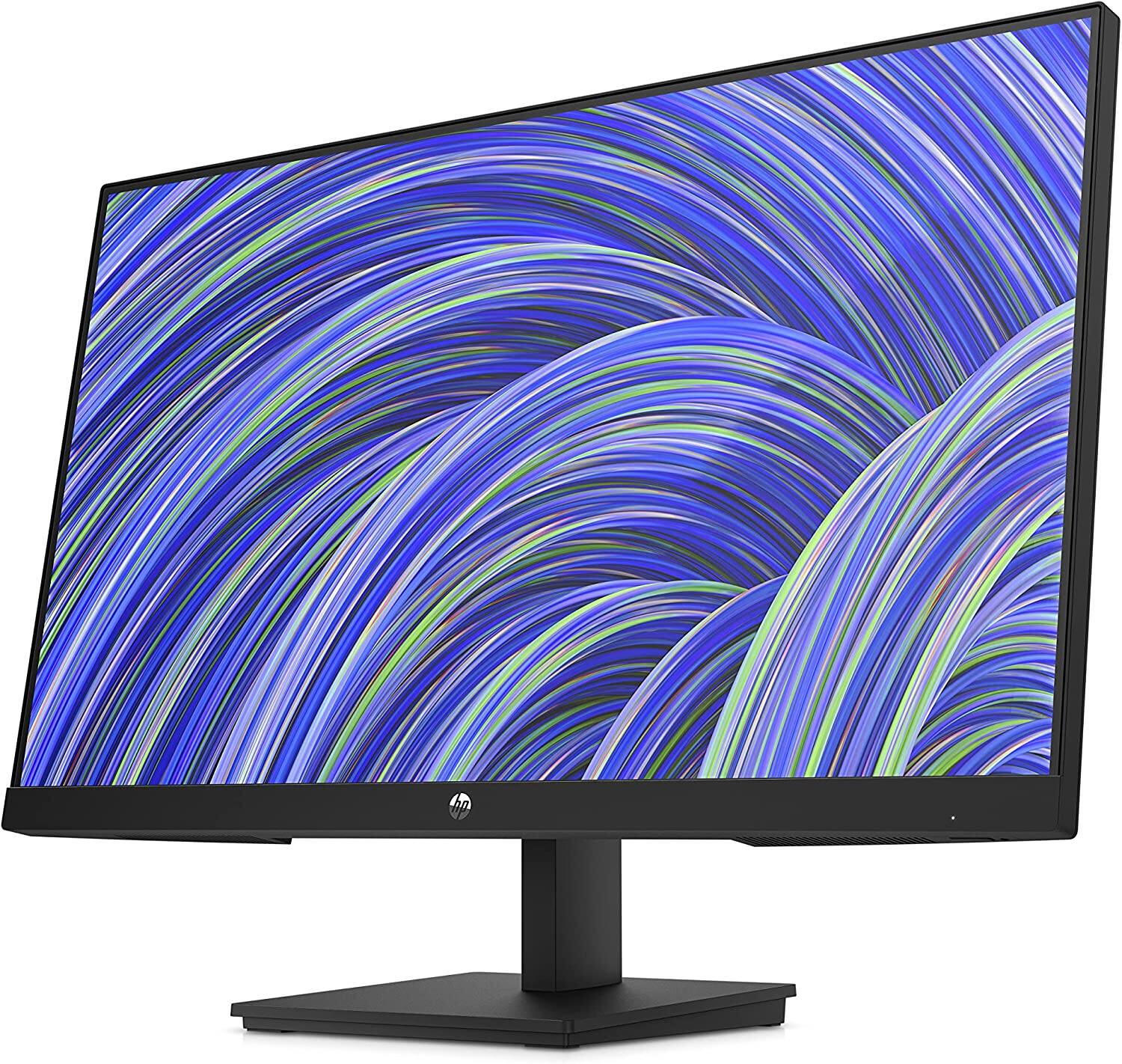 Angle. HP - HP V24i G5 23.8" LCD FHD FreeSync Monitor - black.