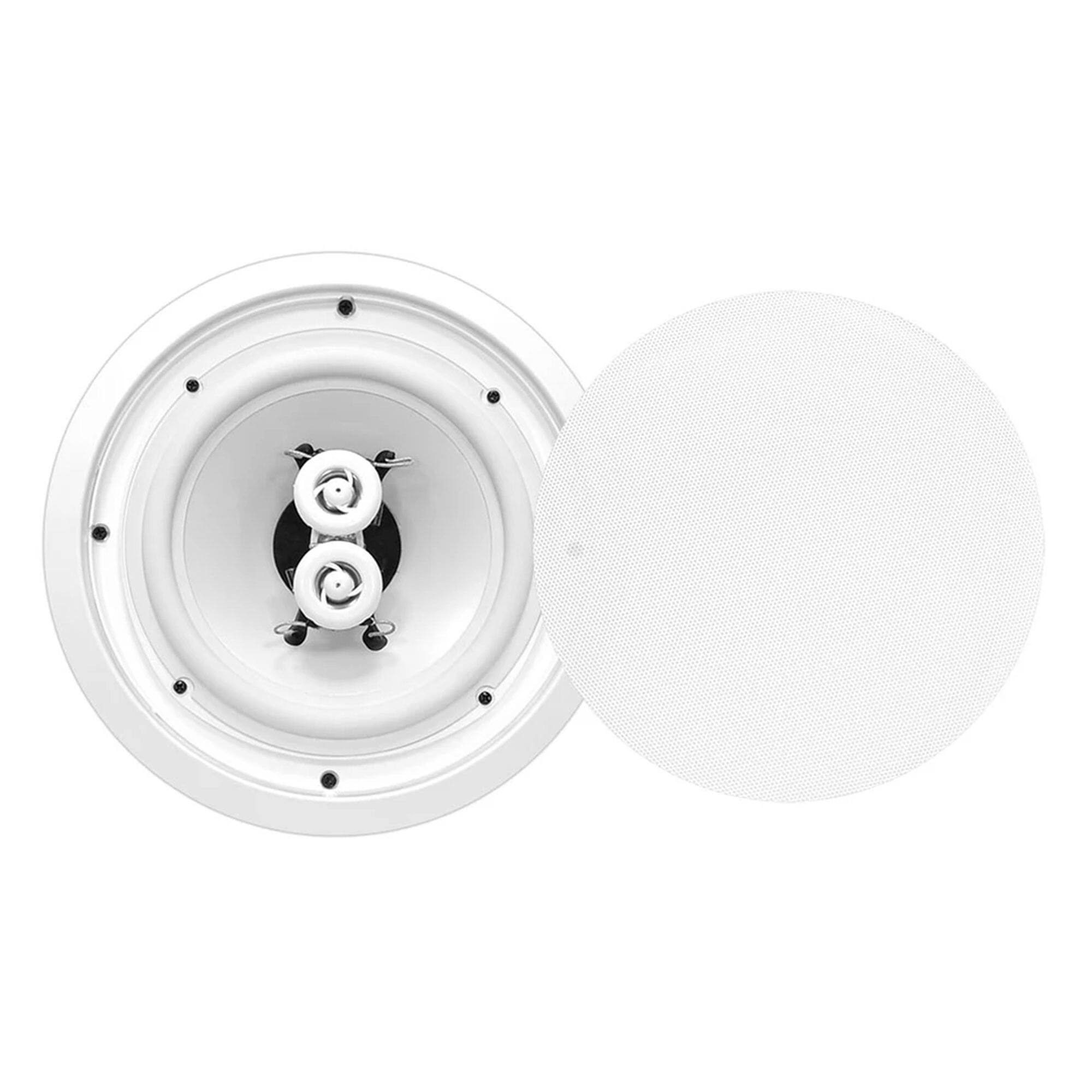 Alt View 10. Pyle - Pyle PWRC82 8 Inch 2 Way Indoor/Outdoor Waterproof  Wall Ceiling Speakers, Pair.