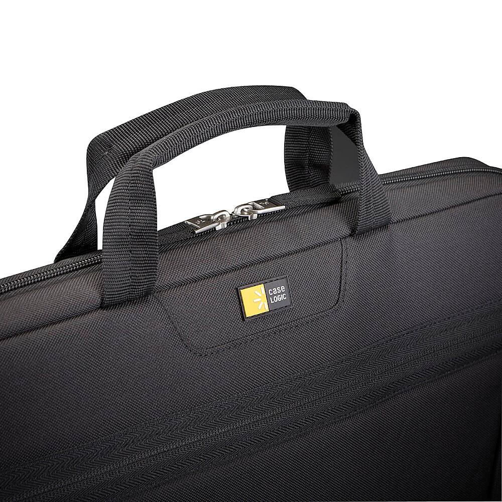 Alt View 14. Case Logic - Top-Loading Laptop Case for 15.6" Laptop - Black.