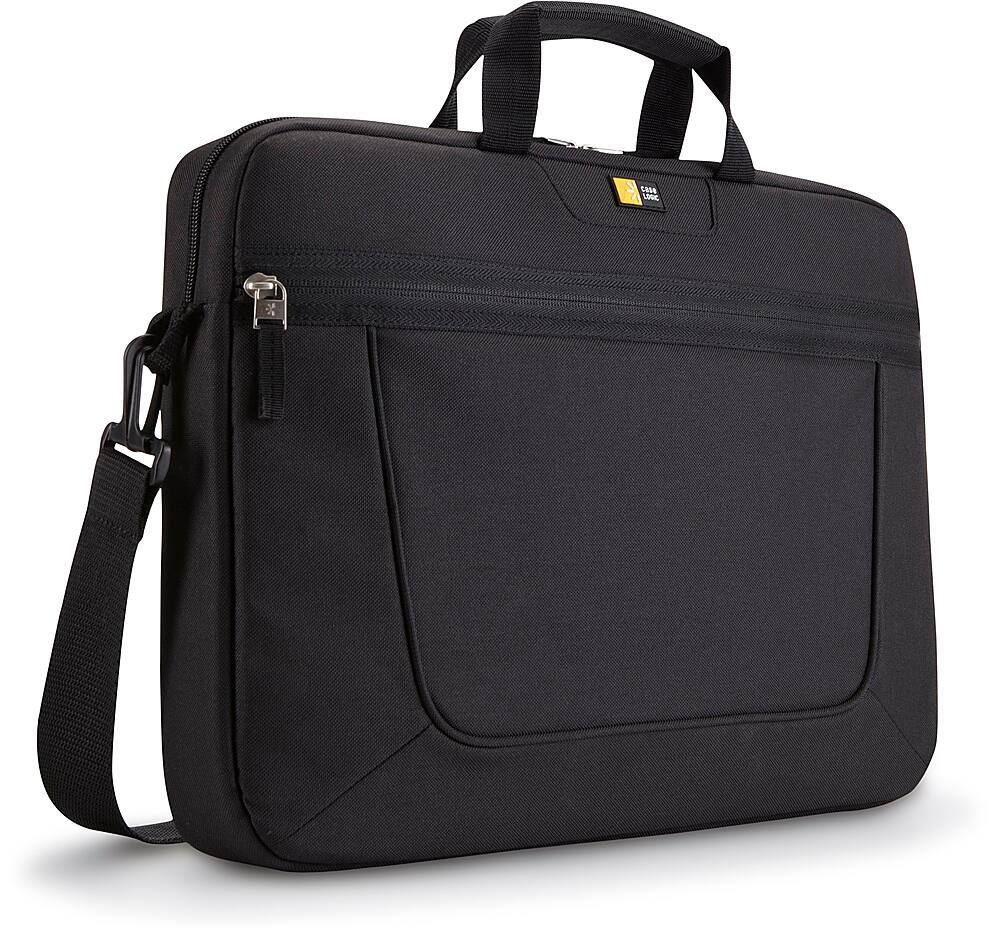 Alt View 1. Case Logic - Top-Loading Laptop Case for 15.6" Laptop - Black.