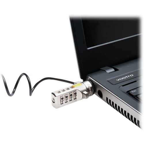 Alt View 13. Kensington - Portable Combination Laptop Lock - Gray.