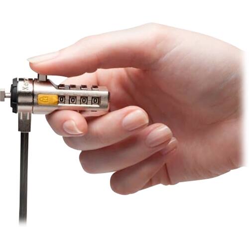 Alt View 16. Kensington - Portable Combination Laptop Lock - Gray.