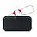 Angle. ThinOptics - Universal Pod Case and Reading Glasses - Ruby Red/Black.