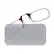 Angle. ThinOptics - Universal Pod Case and Reading Glasses - Espresso Brown/White.