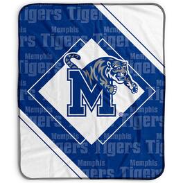 Pegasus - Memphis Tigers 50" x 60" Diamond Logo Fleece Blanket - Multicolor