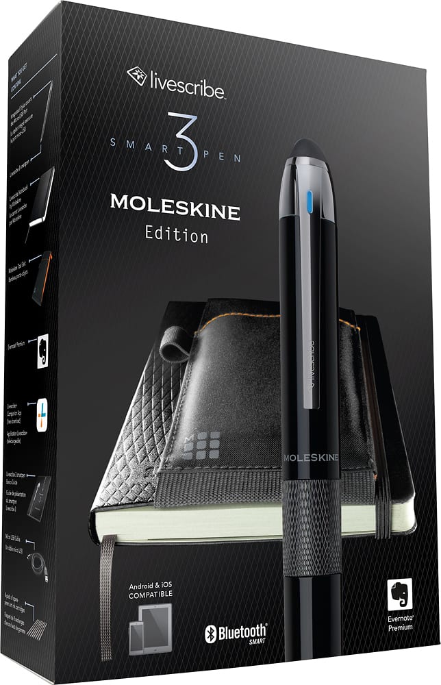 Livescribe 3 apx-00019 deals smartpen moleskine edition