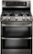 Front Zoom. LG - 6.9 Cu. Ft. Self-Cleaning Freestanding Double Oven Gas Range with ProBake Convection - Black Stainless Steel.