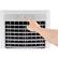 Alt View 14. Honeywell - 440-700 CFM Evaporative Cooler - Silver.