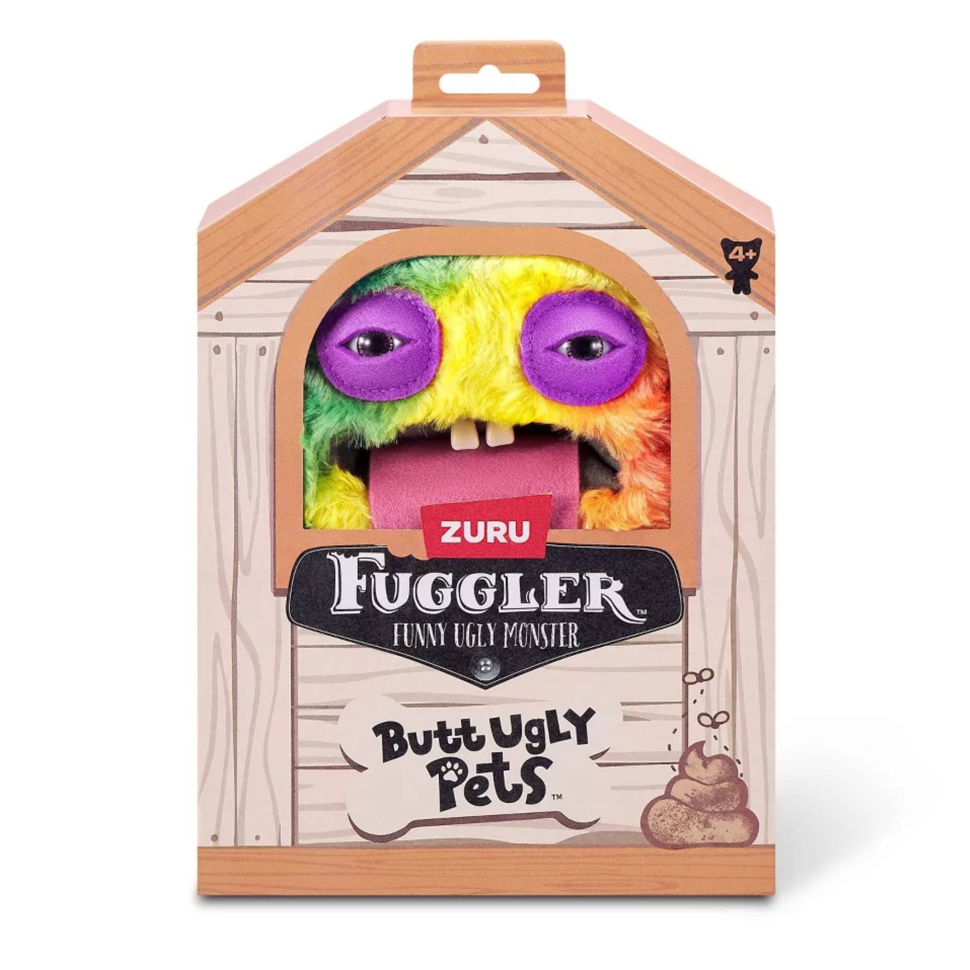 4+ ZURU FUGGLER™ FUNNY UGLY MONSTER Butt UGLY Pets