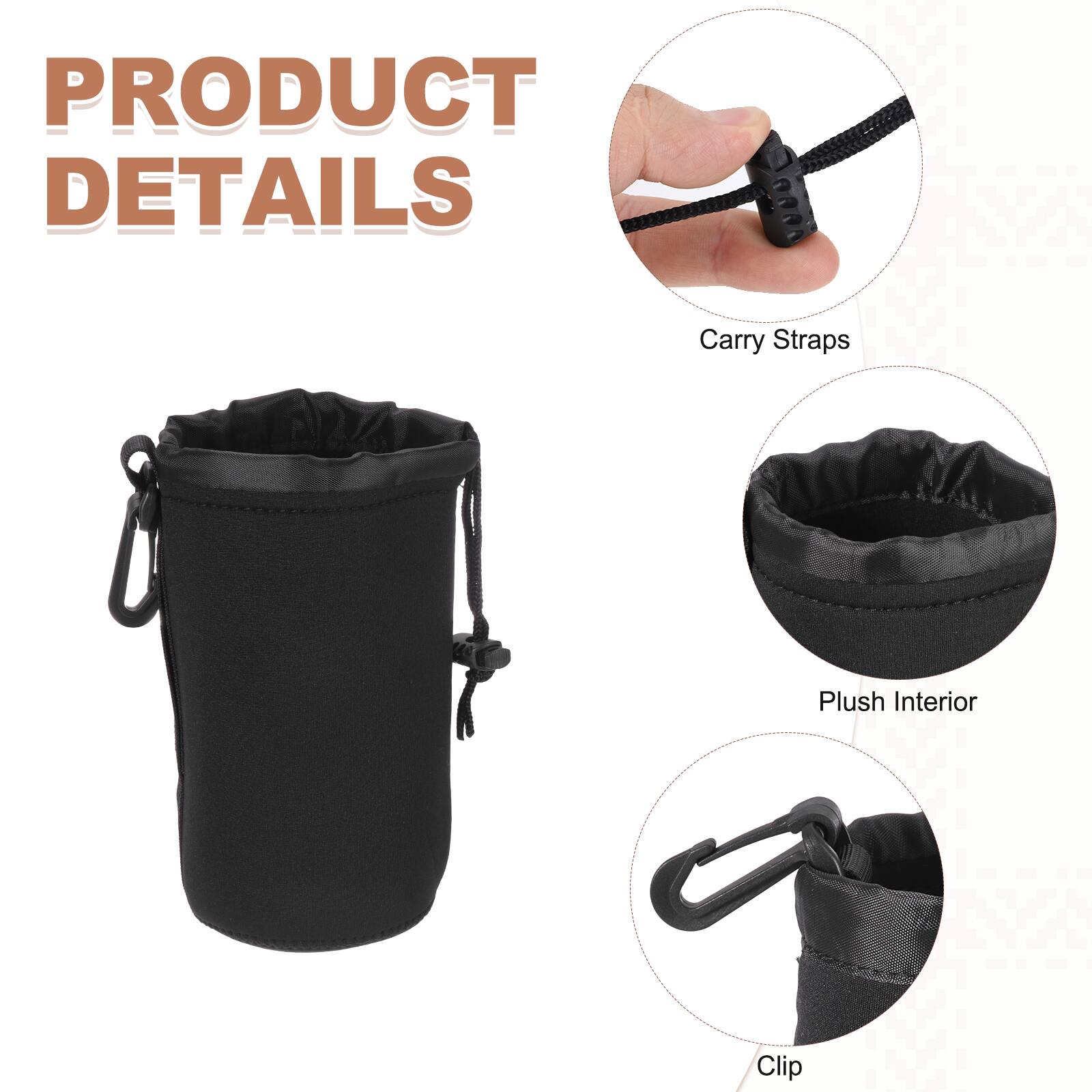 PRODUCT DETAILS

- Carry Straps
- Plush Interior
- Clip