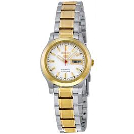 Seiko - Women's Series 5 Dial Watch - SYMD90 - White