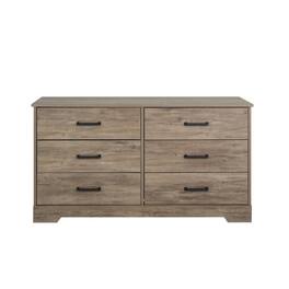 Prepac - Dresser, Dresser for Bedroom, Chest of Drawers with 6 Drawers - Brown
