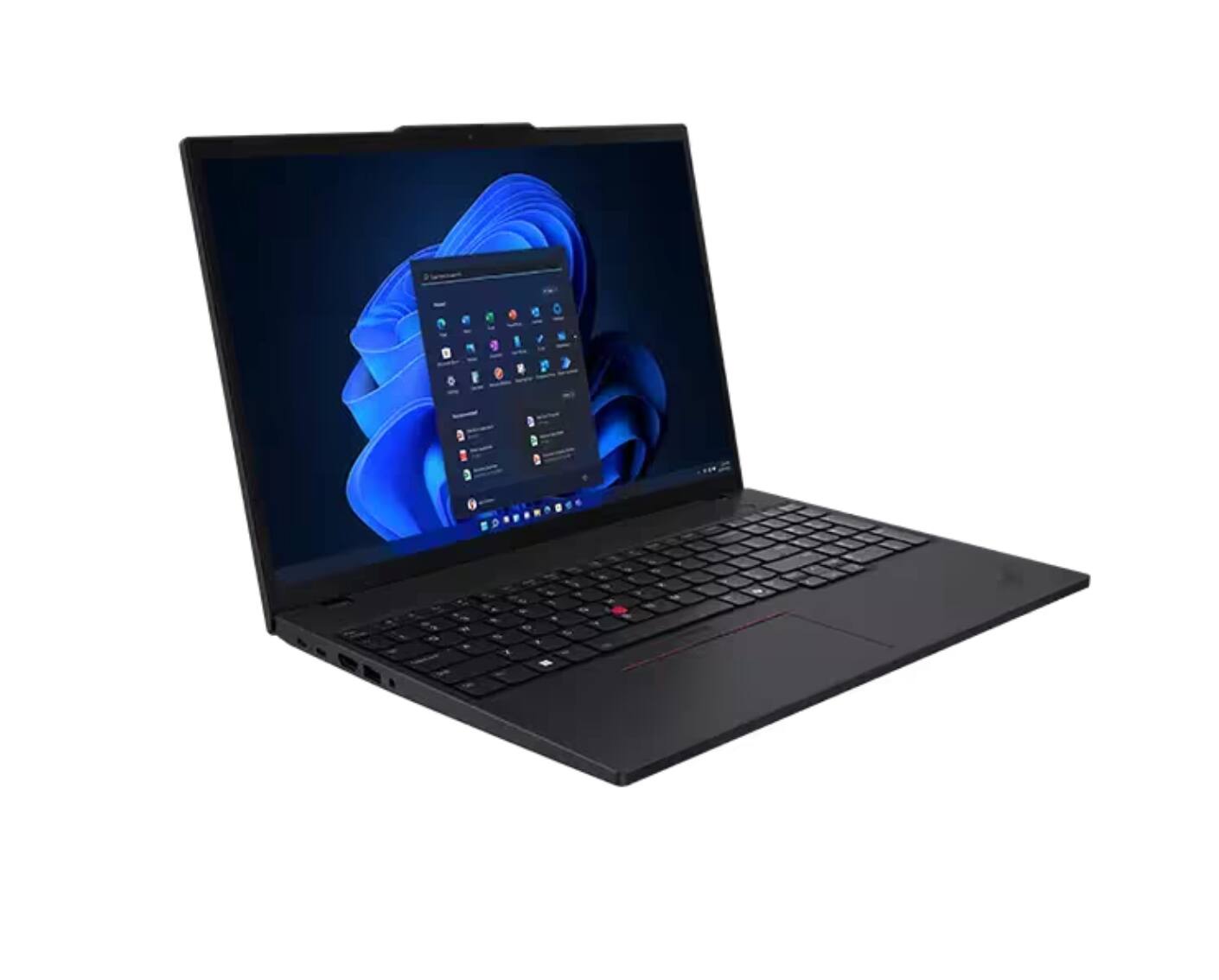 Angle. Lenovo - Lenovo ThinkPad T16 Gen 4 - Intel Core Ultra 5 - 16GB - 512GB SSD - Win 11 Pro - Eclipse Black.