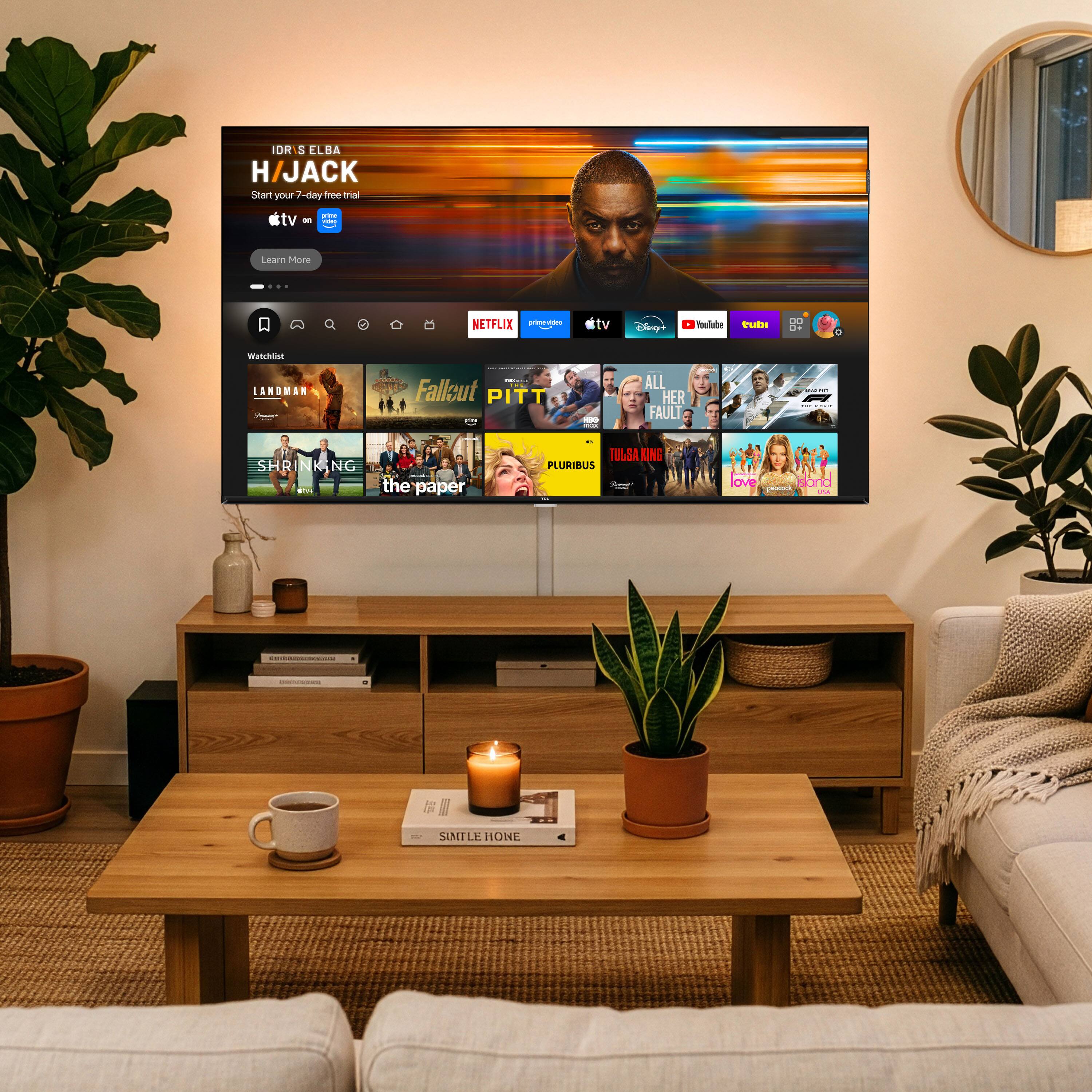 IDR'S ELBA  
H/JACK  
Start your 7-day free trial  

Learn More  

NETFLIX  

Watchlist:  
LANDMAN  
Fallcut  
PITT  
SHRINKING  
the paper  
ALL HER FAULT  
TULSA KING  
PLURIBUS  
OVE  

SIMILE HONE