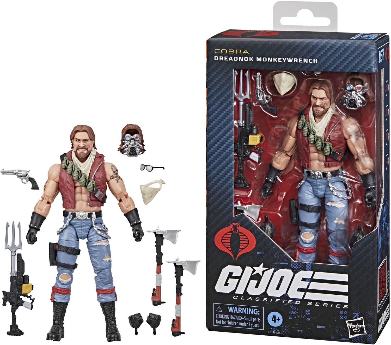 Hasbro Collectibles G.I. Joe Classified Series #167, Dreadnok