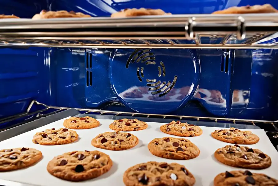 Alt View 15. KitchenAid - 30" Built-In Electric Convection Double Wall Oven with Air Fry Mode - Stainless Steel.