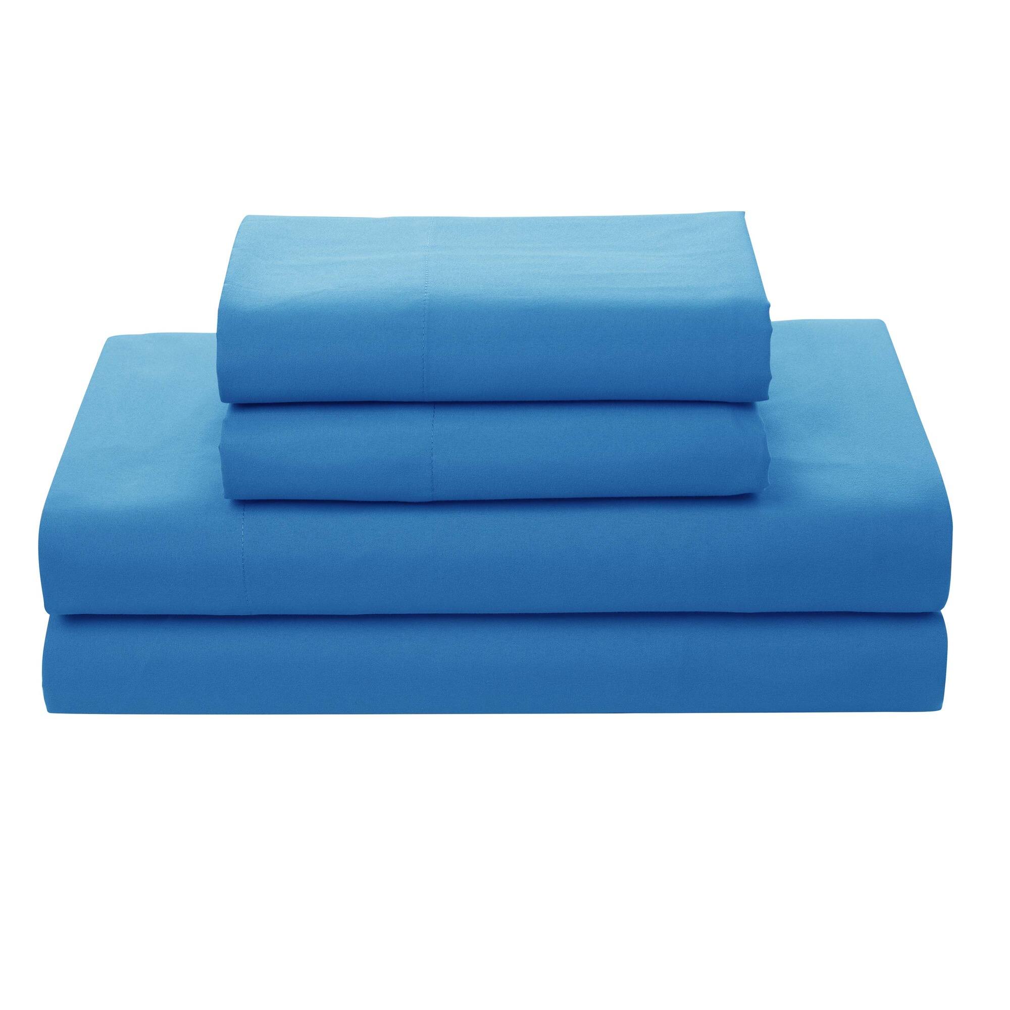 Back. Sweet Home Collection - 7 Piece Mediterranean Bed in a Bag Printed Comforter & Sheet Set - King - Multicolored.