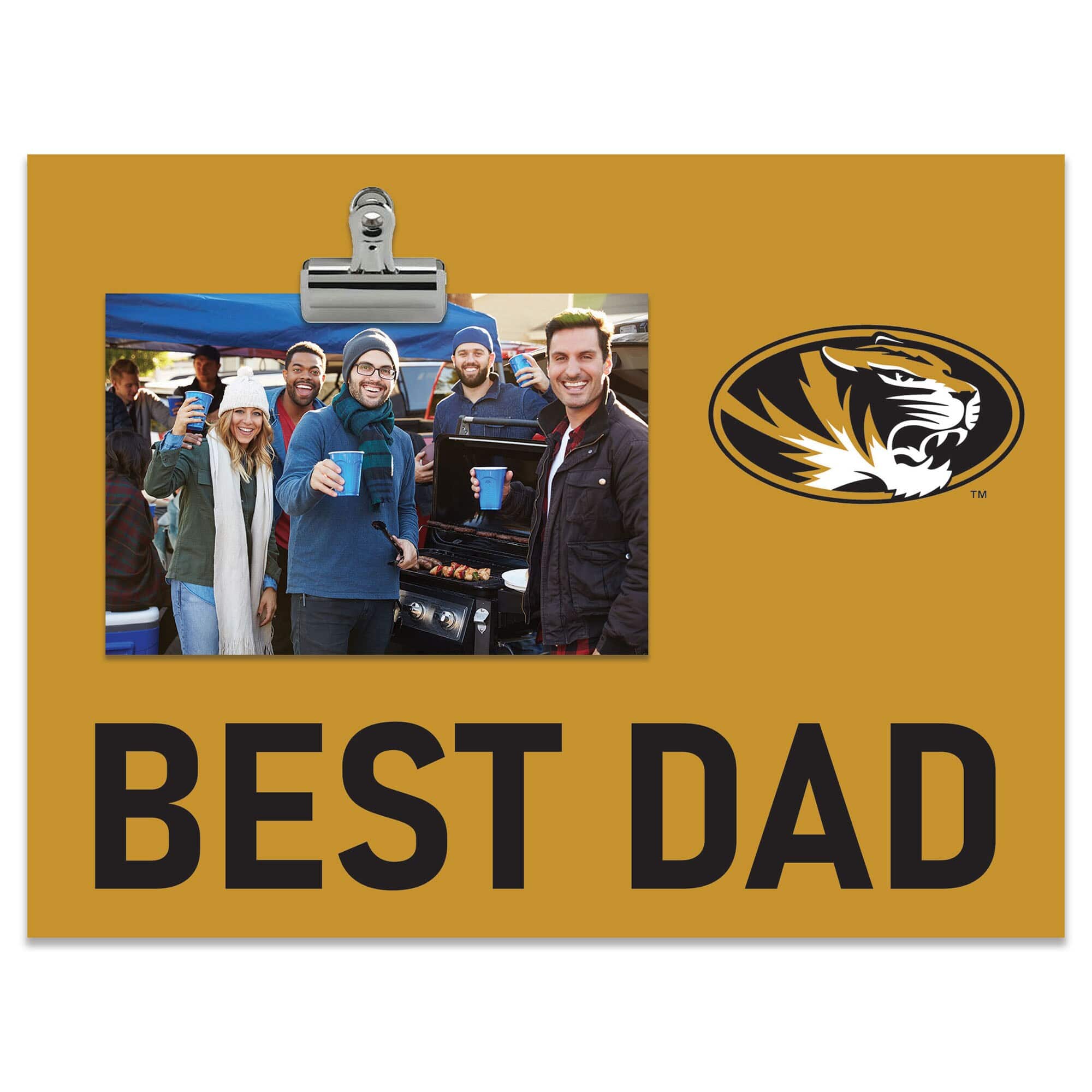 "Fan Creations - Missouri Tigers 8"" x 10.5"" Briteline Best Dad Clip Frame - Multicolor" price history on PriceWatchPro