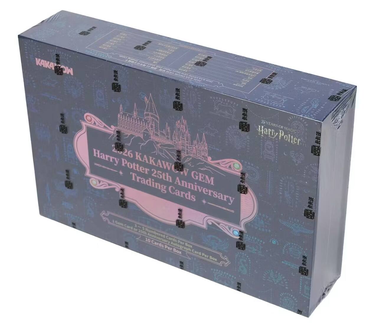 KAKA MC  
HUNGE  
25 YEARS OF Harry MAGIC Potter  
Harry 26 Potter KAKAW 25th V Trading GEM Cards Anniversary  
Gem Card OF $ 25th Numbered Anniversary Cards  
10 Per Cards Autograph Box Per Box