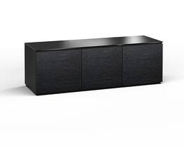 Salamander Designs - Chicago AV Cabinet for Most TVs up to 65" - Black Oak