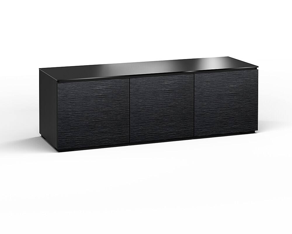 Angle. Salamander Designs - Chicago AV Cabinet for Most TVs up to 65" - Black Oak.