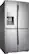 Angle. Samsung - 27.8 cu. ft. 4-Door Flex French Door Refrigerator with Food ShowCase - Stainless steel.
