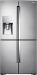 Front Zoom. Samsung - 27.8 cu. ft. 4-Door Flex French Door Refrigerator with Food ShowCase - Stainless Steel.