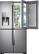 Alt View 12. Samsung - 27.8 cu. ft. 4-Door Flex French Door Refrigerator with Food ShowCase - Stainless steel.