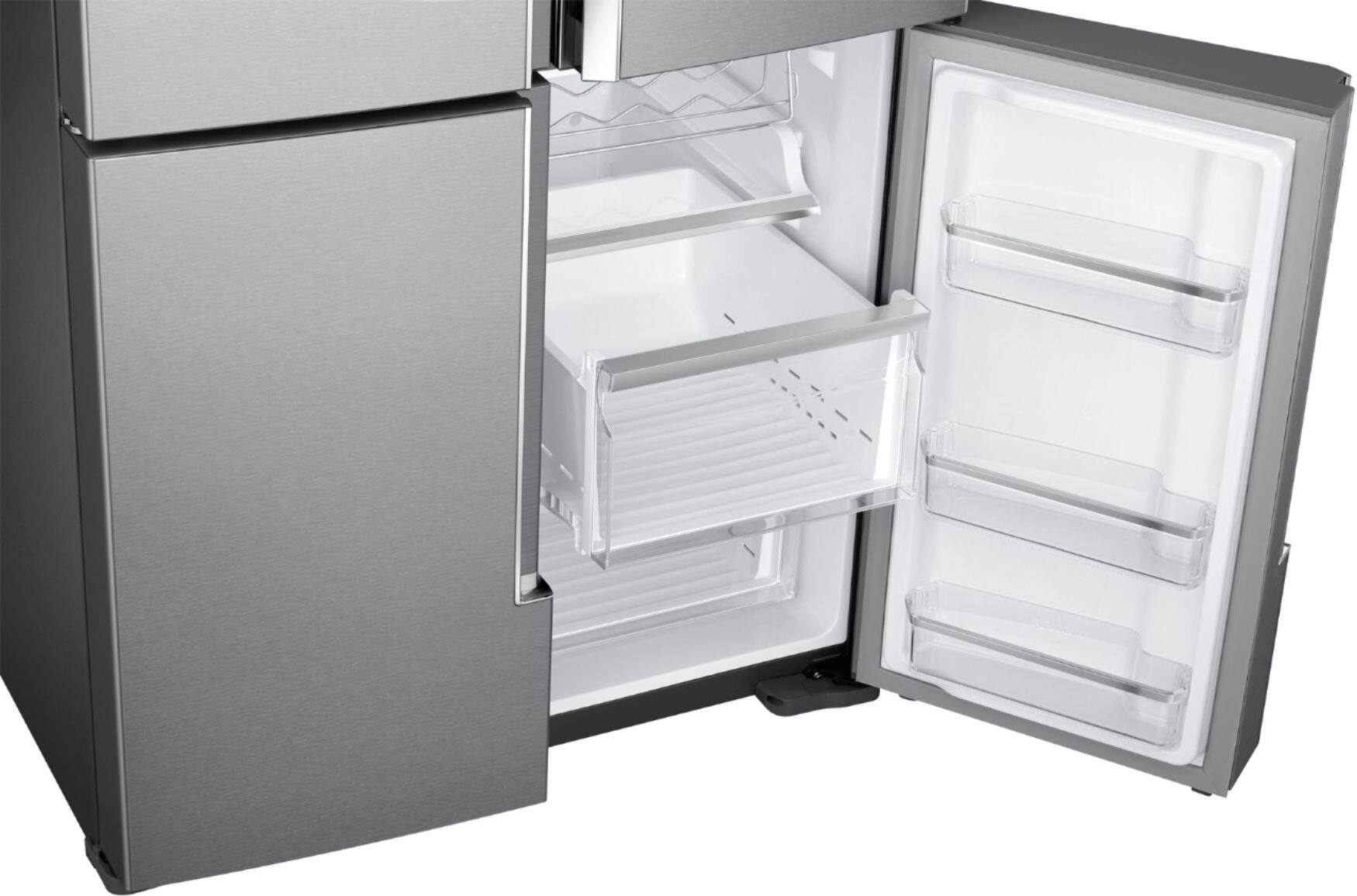 Alt View 16. Samsung - 27.8 cu. ft. 4-Door Flex French Door Refrigerator with Food ShowCase - Stainless steel.