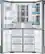 Alt View 2. Samsung - 27.8 cu. ft. 4-Door Flex French Door Refrigerator with Food ShowCase - Stainless steel.