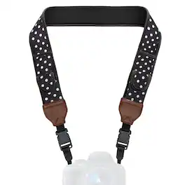 USA Gear - Camera Neck Strap with Accessory Storage Pockets