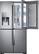 Alt View 11. Samsung - 22.1 Cu. Ft. 4-Door Flex French Door Counter-Depth Fingerprint Resistant Refrigerator with Food ShowCase - Stainless steel.